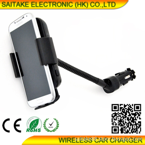 Wireless Car Charger, Qi Wireless Phone Charger, in-Car Charger